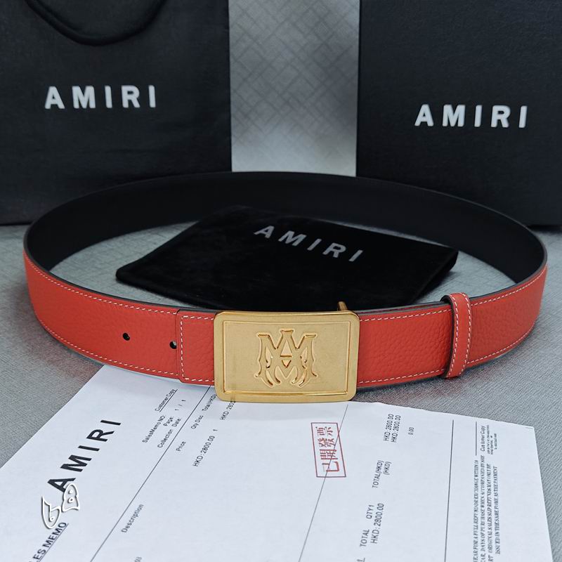 Amiri belt 38mmX90-125cm lb (27)