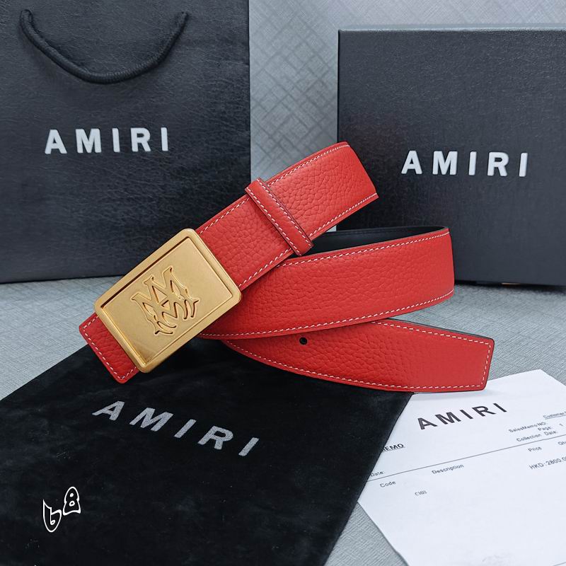 Amiri belt 38mmX90-125cm lb (29)