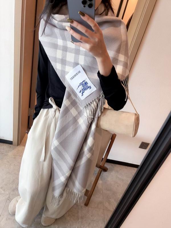 Burberry Scarf 100%顶级丝羊绒 E31 (10)