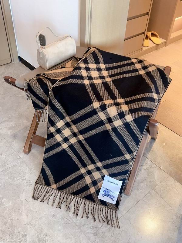 Burberry Scarf 100%顶级丝羊绒 E31 (3)