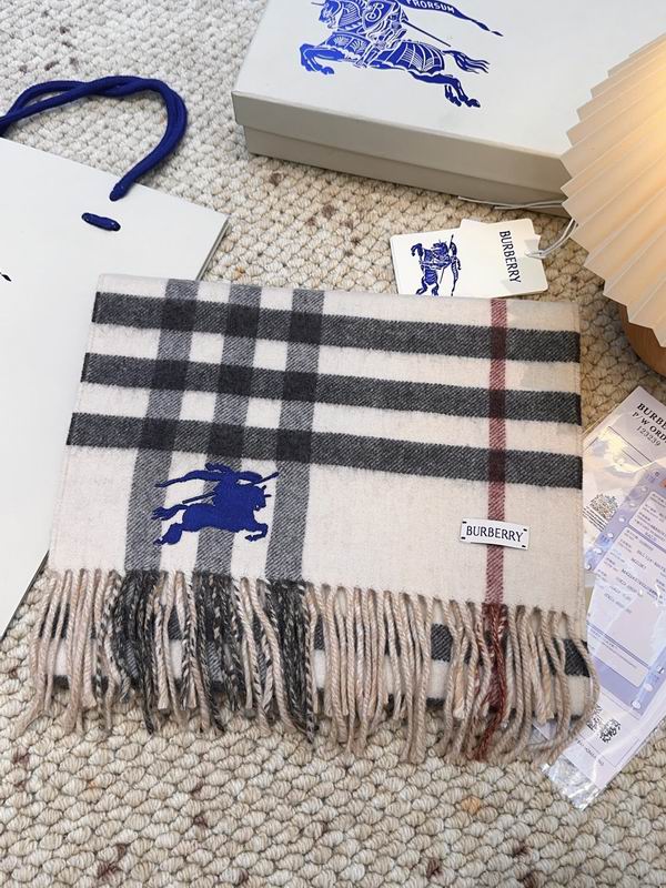 Burberry Scarf 160X30cm 100%羊绒 E12 (16)