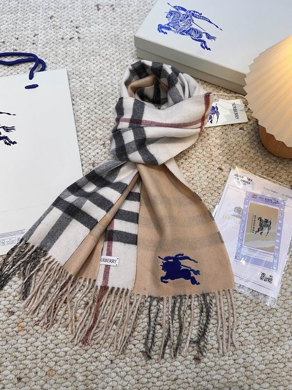 Burberry Scarf 160X30cm 100%羊绒 E12 (17)