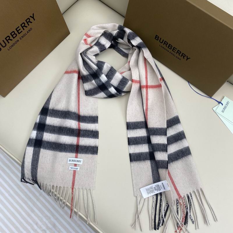 Burberry Scarf 168X30cm 100%山羊绒 E14 (113)