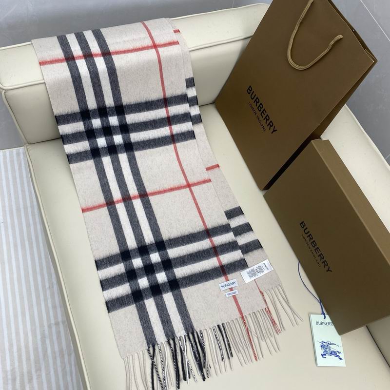 Burberry Scarf 168X30cm 100%山羊绒 E14 (117)