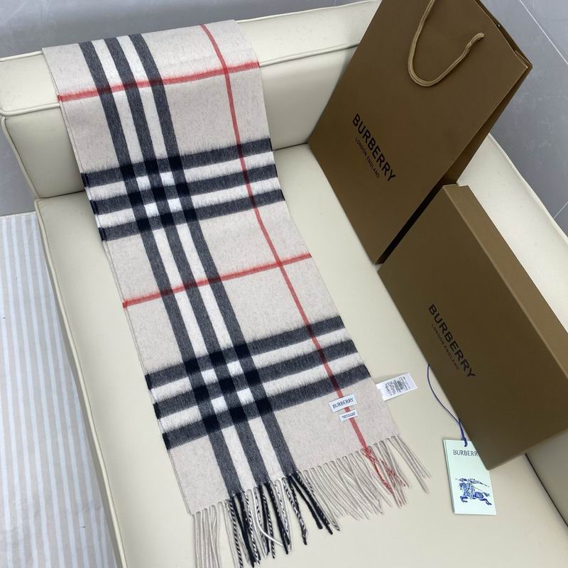 Burberry Scarf 168X30cm 100%山羊绒 E14 (118)