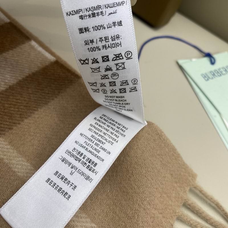 Burberry Scarf 168X30cm 100%山羊绒 E14 (88)