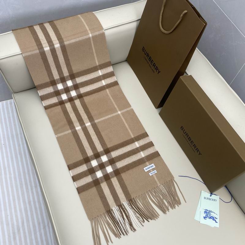 Burberry Scarf 168X30cm 100%山羊绒 E14 (95)