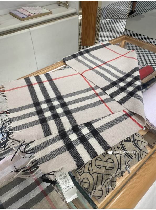 Burberry Scarf 168X30cm 100%山羊绒 E14 (99)