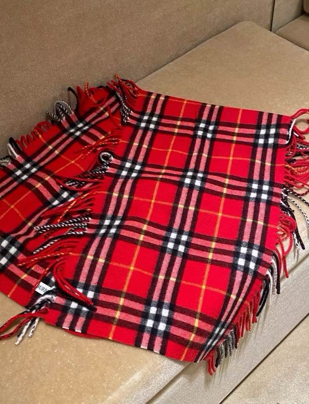 Burberry Scarf 30X155cm 100%羊羔毛 E27 (3)