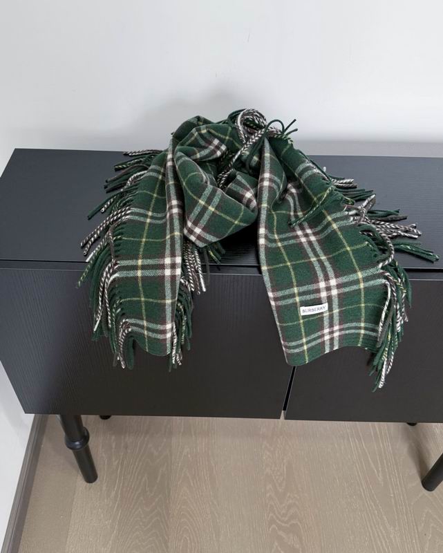 Burberry Scarf 30X155cm 100%羊羔毛 E27 (6)