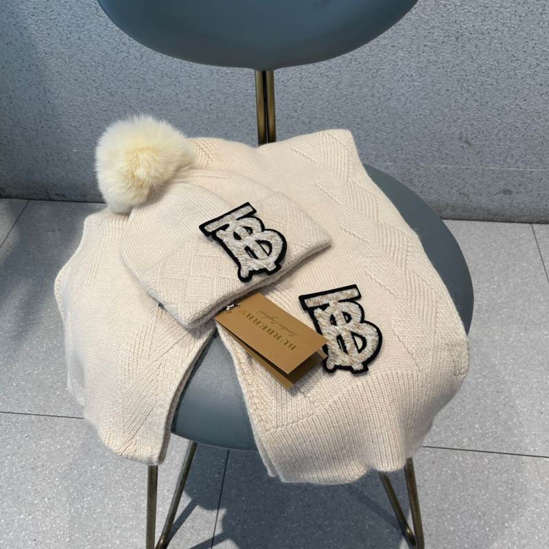 Burberry Scarf Hat (106)