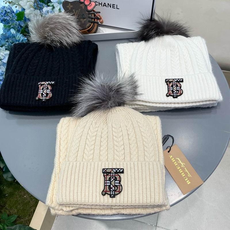 Burberry Scarf Hat (273)