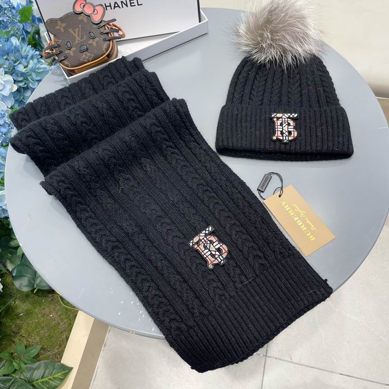 Burberry Scarf Hat (275)