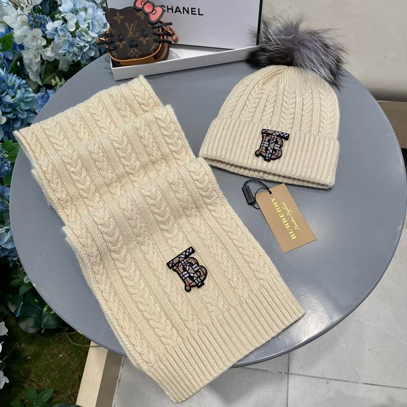 Burberry Scarf Hat (284)