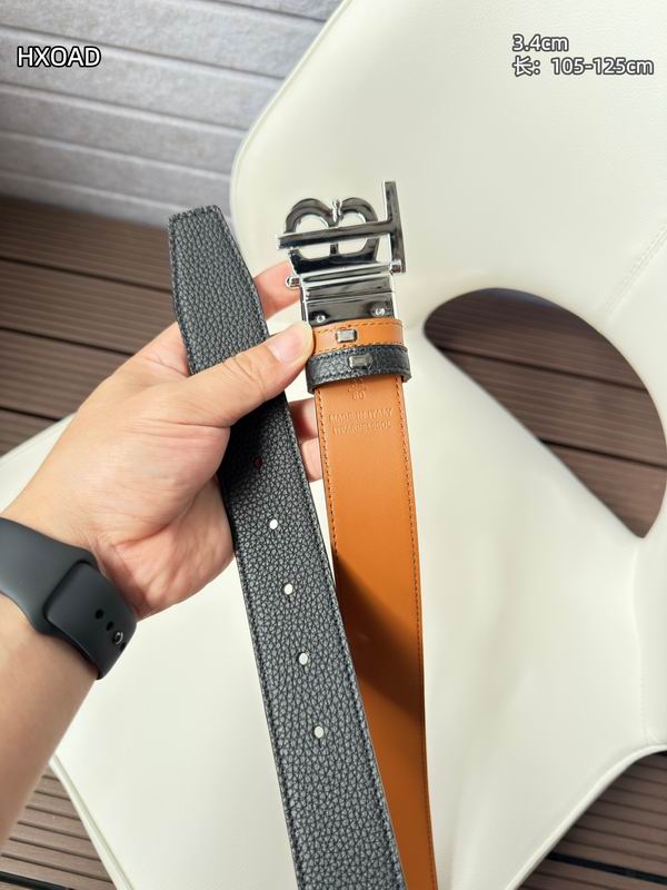 Burberry belt 34mmX105-125cm 8L (24)