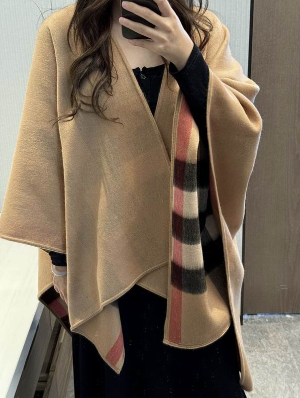 Burberry cloak 140X140cm 100%纯羊绒 E06 (3)