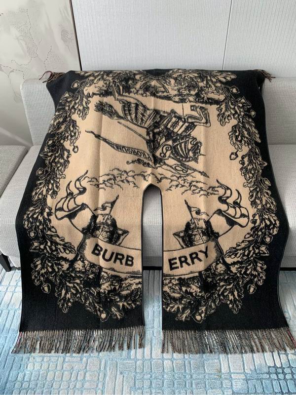 Burberry cloak 140X140cm 95%羊绒5%羊毛 E08 (2)