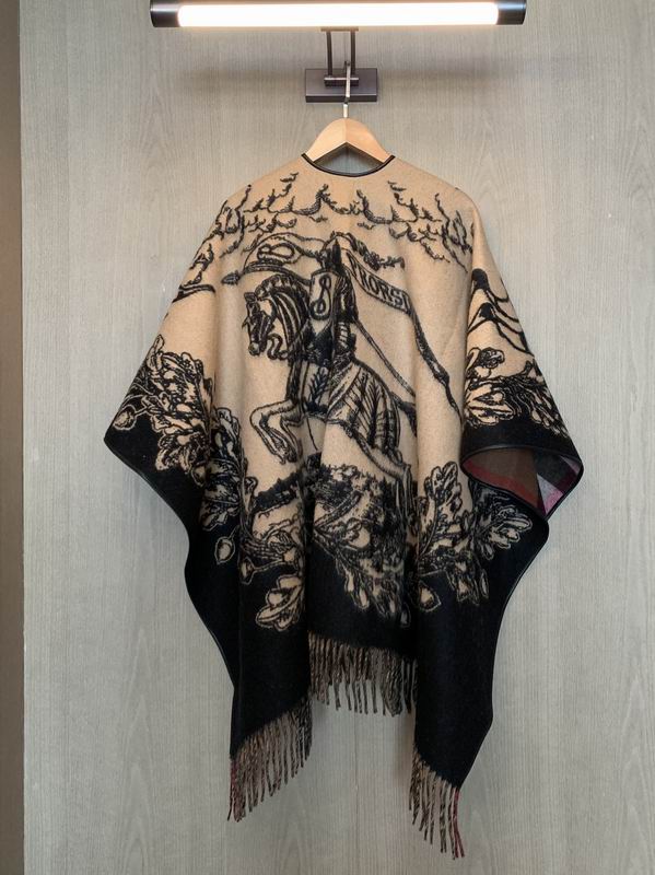 Burberry cloak 140X140cm 95%羊绒5%羊毛 E08 (5)