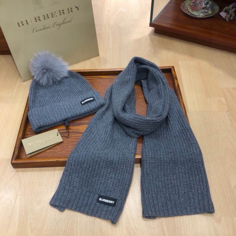 Burberry scarf hat hm (10)