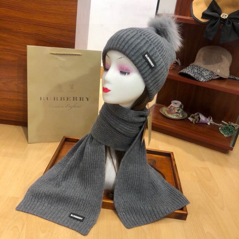 Burberry scarf hat hm (12)