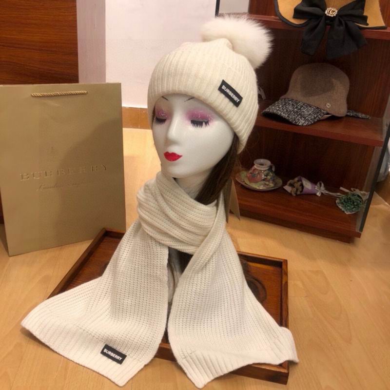 Burberry scarf hat hm (15)
