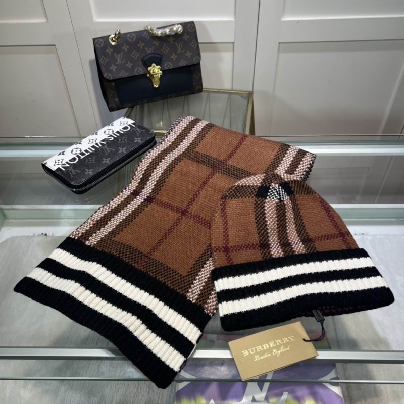 Burberry scarf hat hm (4)