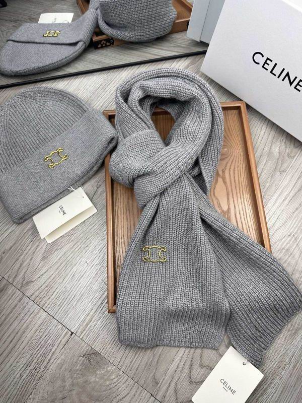 Celine Scarf Hat hm (100)