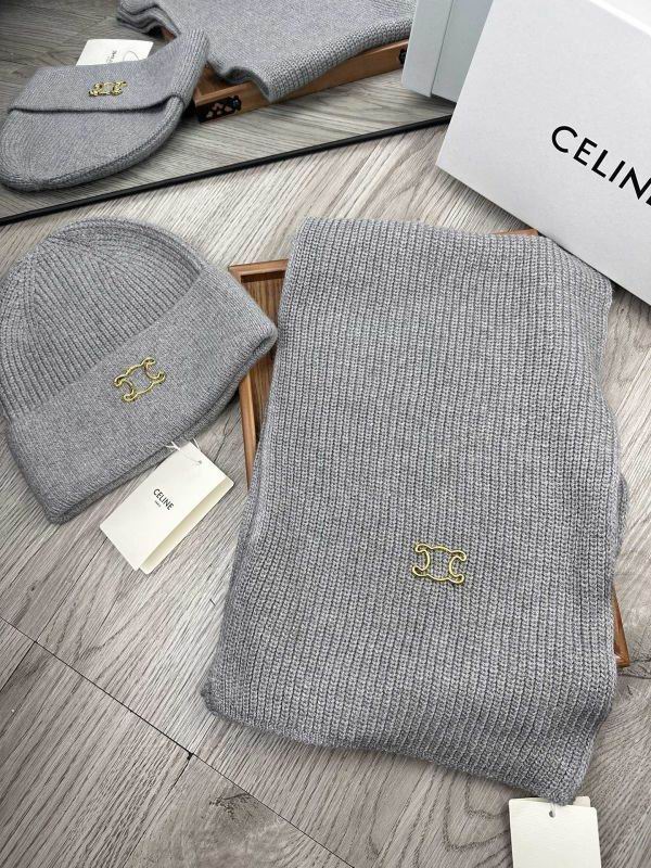 Celine Scarf Hat hm (101)