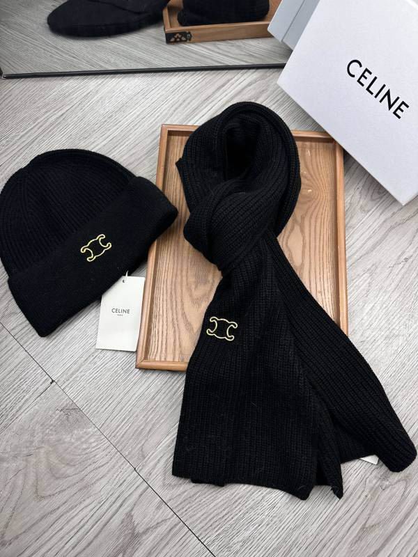 Celine Scarf Hat hm (104)