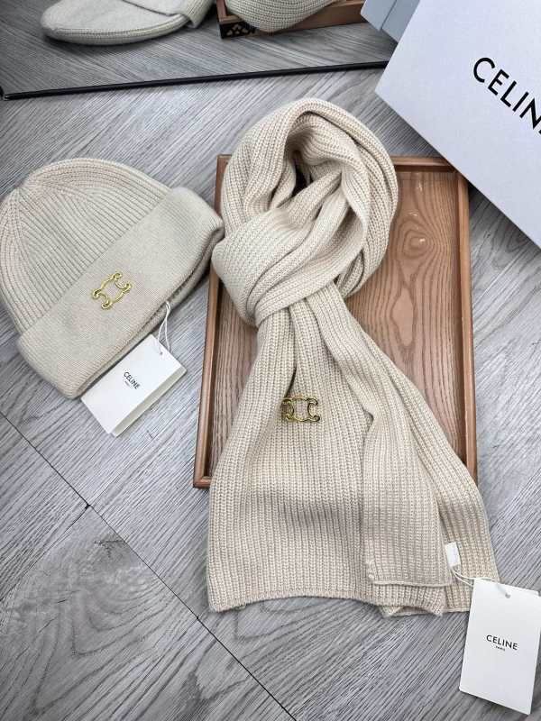 Celine Scarf Hat hm (106)