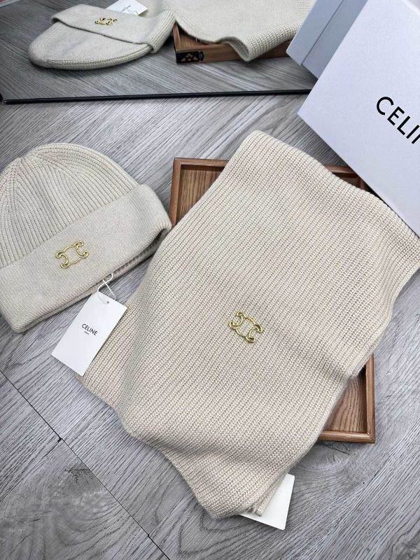 Celine Scarf Hat hm (107)