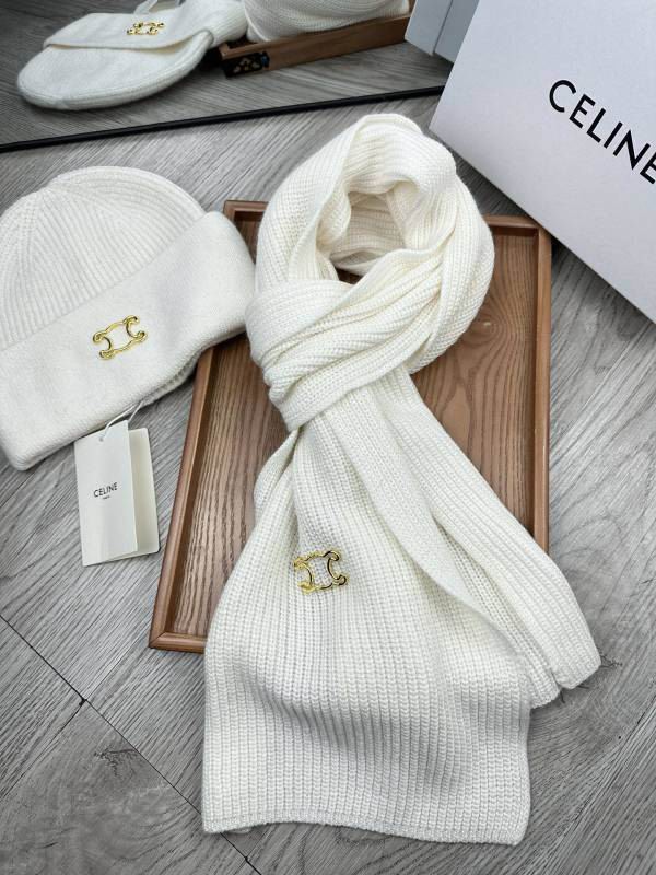 Celine Scarf Hat hm (108)