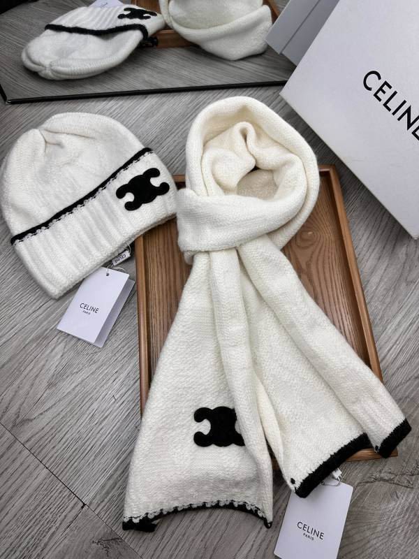 Celine Scarf Hat hm (111)