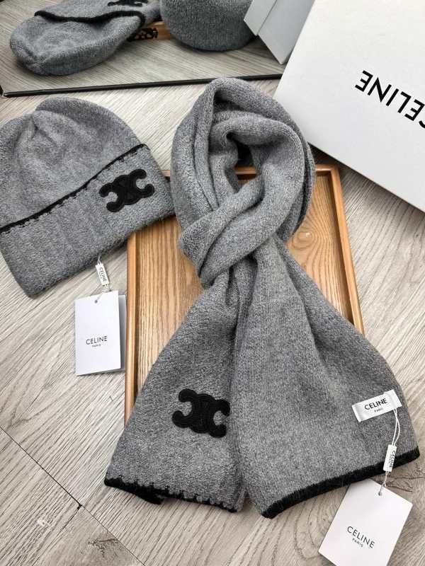 Celine Scarf Hat hm (114)