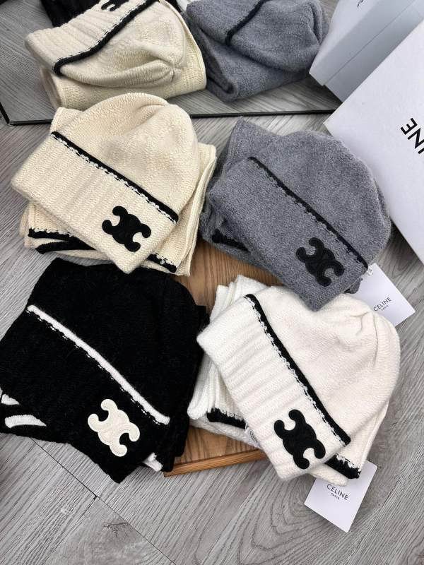 Celine Scarf Hat hm (115)
