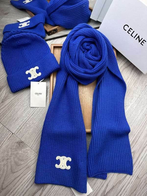 Celine Scarf Hat hm (123)