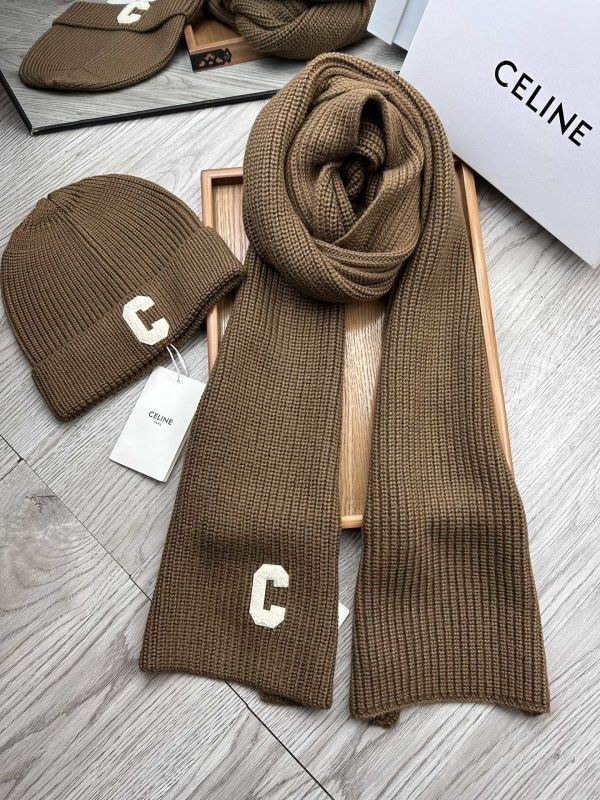Celine Scarf Hat hm (132)