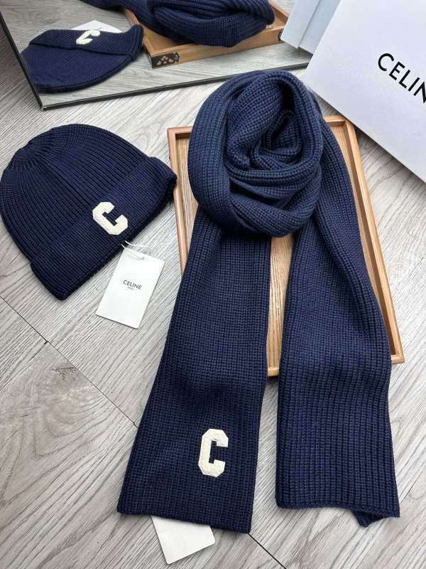 Celine Scarf Hat hm (133)