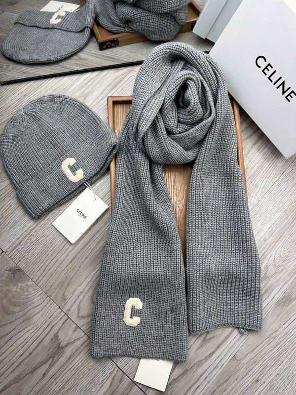 Celine Scarf Hat hm (135)