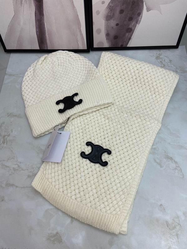 Celine Scarf Hat hm (15)