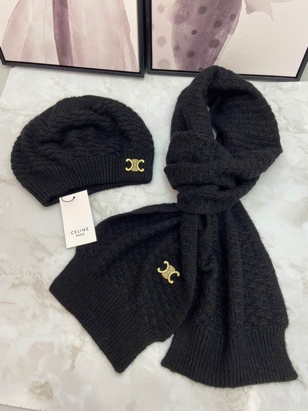 Celine Scarf Hat hm (40)