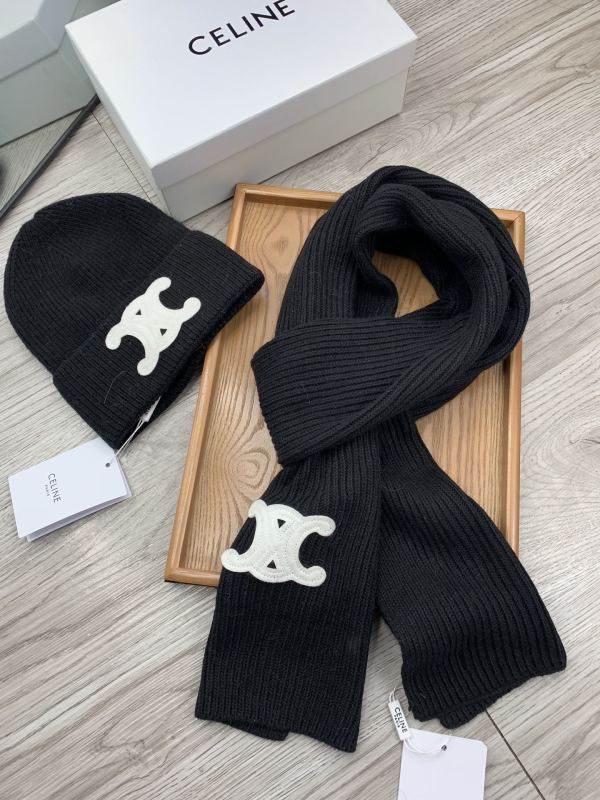 Celine Scarf Hat hm (55)