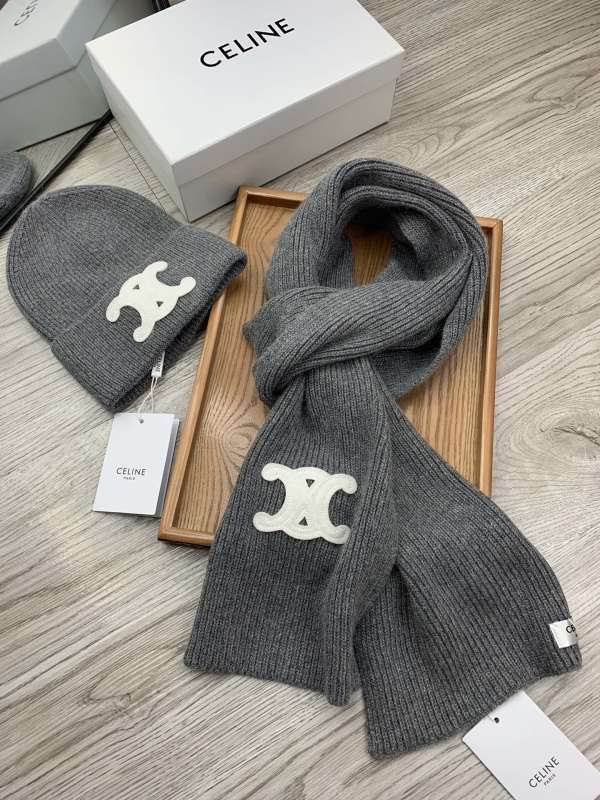 Celine Scarf Hat hm (59)