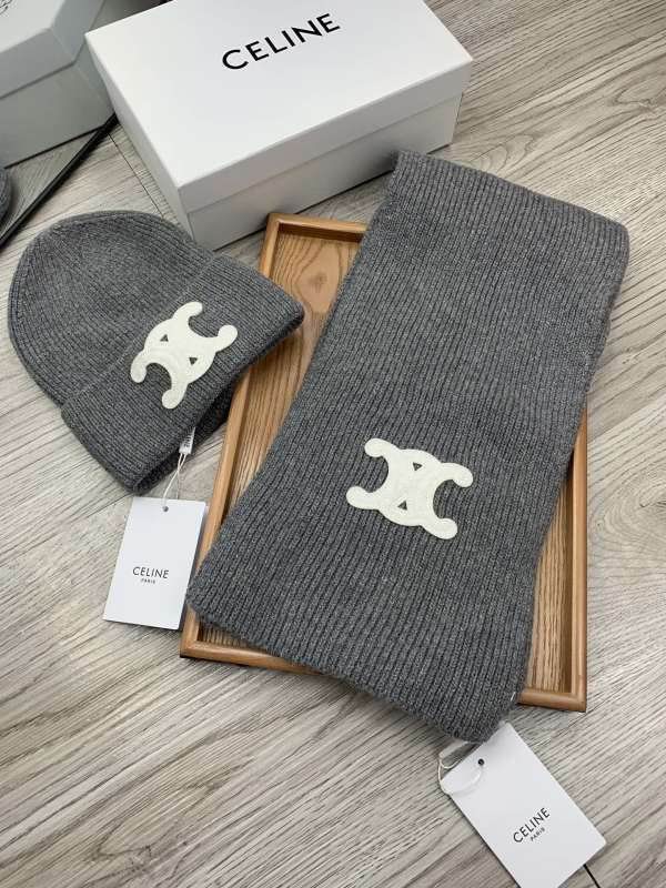 Celine Scarf Hat hm (60)