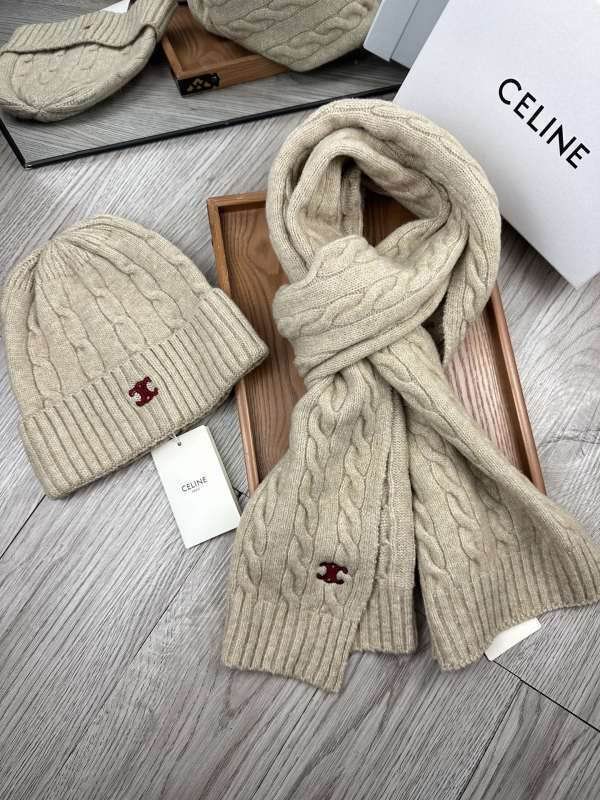 Celine Scarf Hat hm (77)