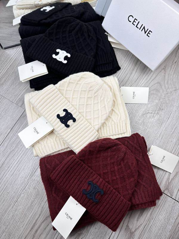 Celine Scarf Hat hm (86)