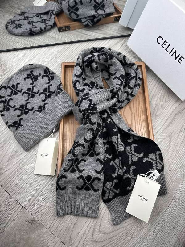 Celine Scarf Hat hm (89)
