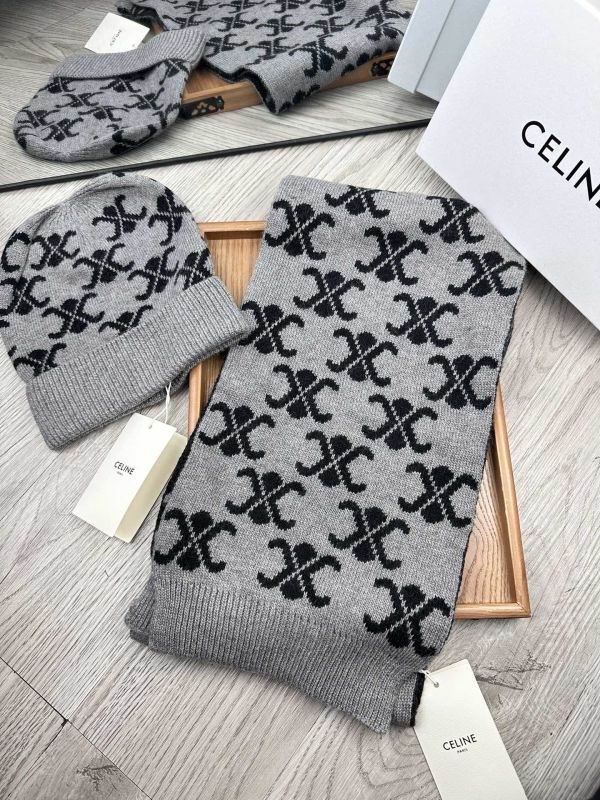 Celine Scarf Hat hm (90)