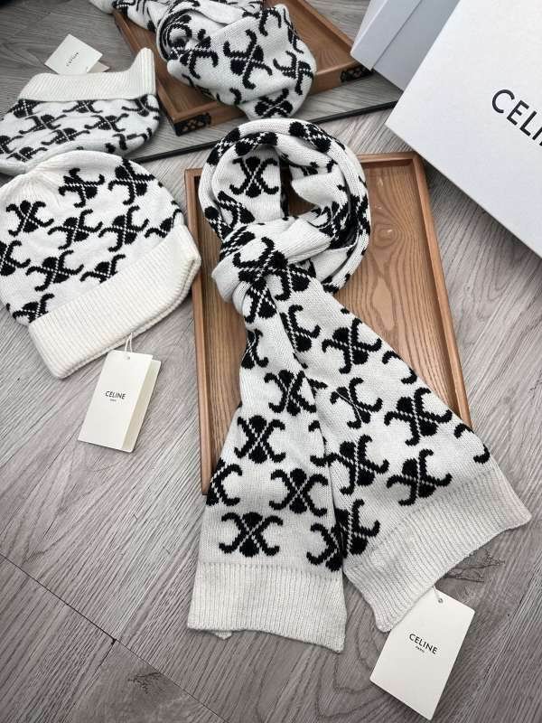 Celine Scarf Hat hm (91)