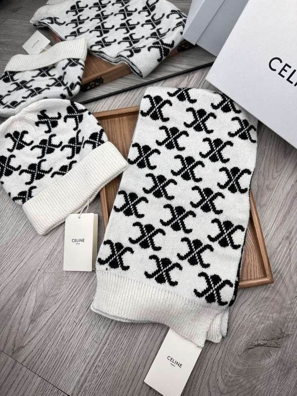 Celine Scarf Hat hm (92)